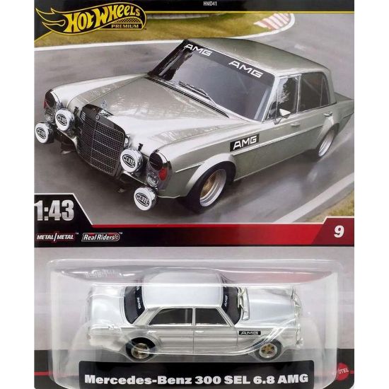 Picture of Mattel Hot Wheels Premium: Real Riders - Mercedes-Benz 300 SEL 6.8 AMG (1:43rd) (HWT08)