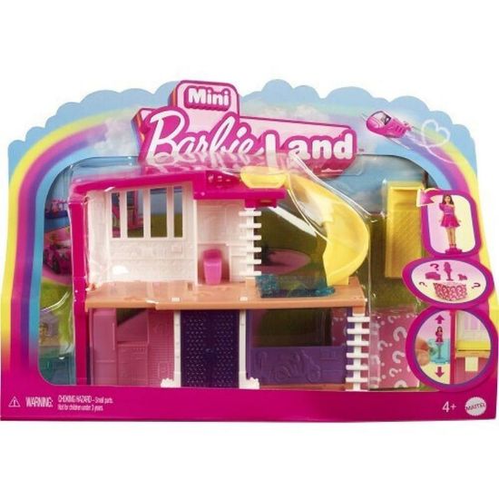 Picture of Mattel Barbie: Mini BarbieLand - House, Doll & Accessories (HYF47)