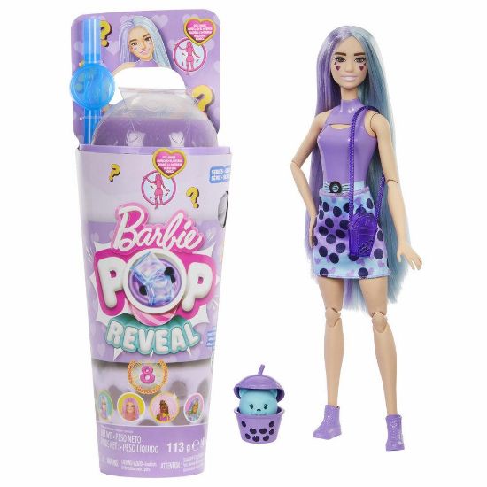 Picture of Mattel Barbie: Pop Reveal - Bubble Tea Series Taro Milk Doll (HTJ19)