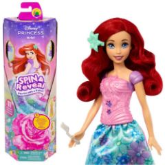 Picture of Mattel Disney Princess: Spin & Reveal - Ariel Doll (HTV88)