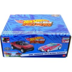 Picture of Mattel Hot Wheels: Pull-Back Speeders - GMC Hummer EV & Alpha Pursuit (HWH55)