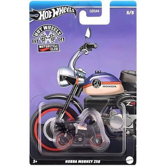 Picture of Mattel Hot Wheels: Motorcycle Club - Honda Monkey Z50 (HRR94)