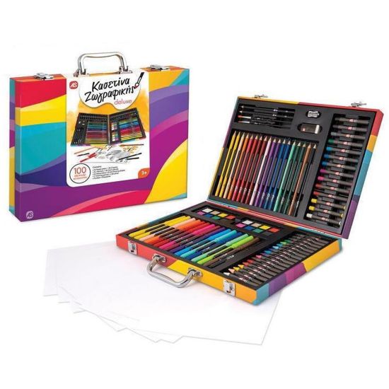 Picture of AS Art Case Deluxe - Washable Markers (1038-82050)