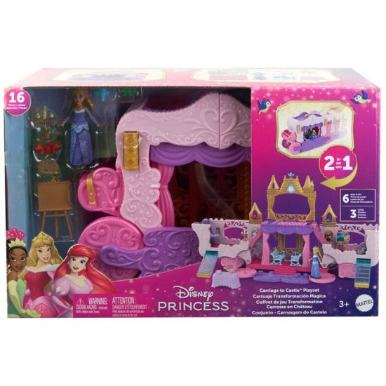 Picture of Mattel Disney: Princess - Carriage to Castle Playset (HWX17)