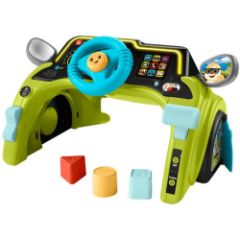 Picture of Fisher-Price Laugh & Learn - Sit & Steer Driver (English, Greek & Turkish Language) (HYR91)