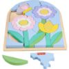 Picture of Fisher-Price: Wooden Flower Puzzle Blocks (HXT97)