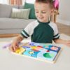 Picture of Fisher-Price - Wooden Space Blocks Puzzle (HXY42)