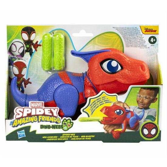 Picture of Hasbro Nerf Disney Marvel: Spidey And His Amazing Friends Dino-Webs - Spidey-Rex Web Launcher (F9475)