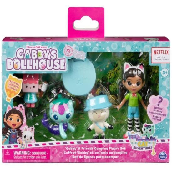 Picture of Spin Master Gabby's Dollhouse: Cat Adventures - Gabby & Friends Camping Figure Set (6067225)*