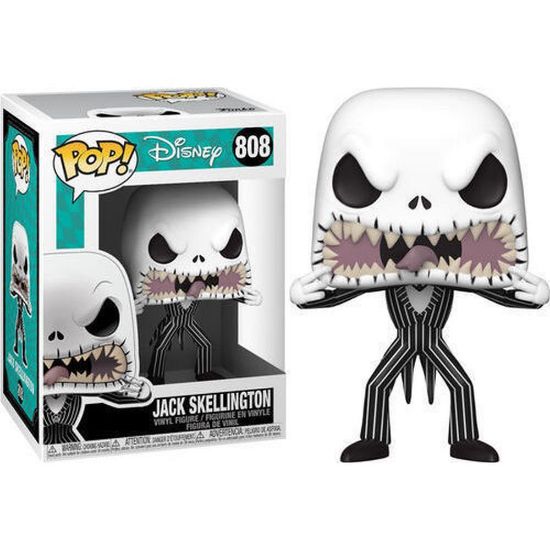 Picture of Funko Pop! Disney: Nightmare Before Christmas - Jack Skellington (Scary Face) #808 Vinyl Figure