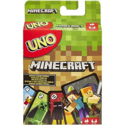Picture of Mattel Uno: Minecraft Card Game (Excl.) (FPD61)