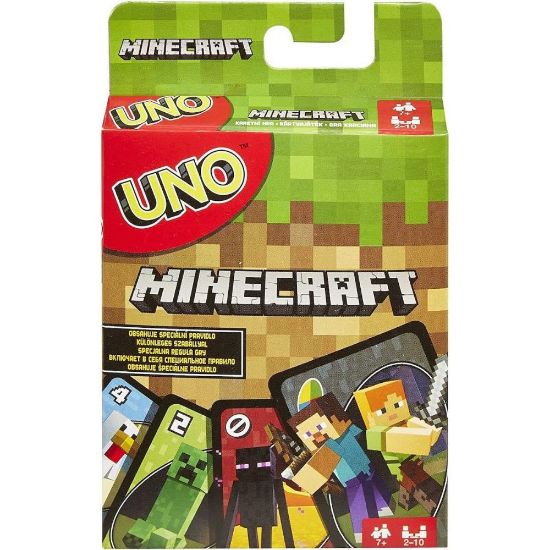 Picture of Mattel UNO Minecraft Card Game (Excl.) (FPD61)