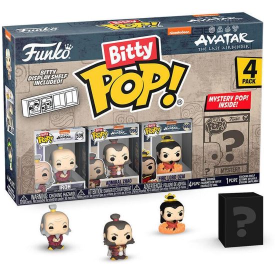 Picture of Funko Bitty Pop! 4-Pack: Avatar: The Last Airbender - Iroh Vinyl Figures