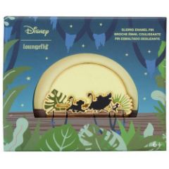 Picture of Loungefly Disney: Lion King 30Th Anniversary - Hakuna Matata 3 In Collector Box Pin (WDPN3547)