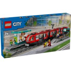 Picture of LEGO® City Downtown: Streetcar and Station (60423)