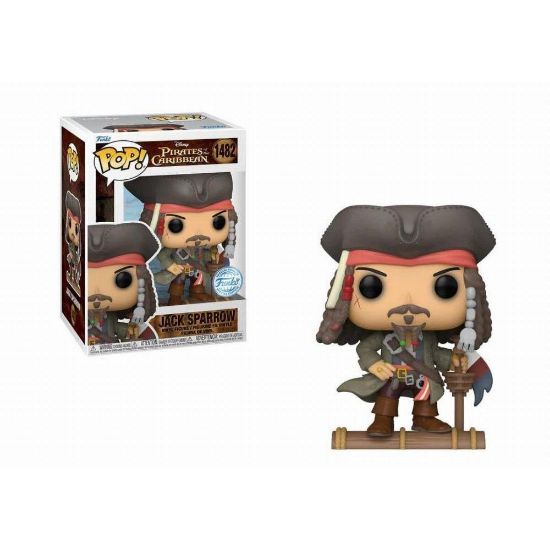 Picture of Funko Pop! Disney: Pirates of the Caribbean - Jack Sparrow (Opening) (Special Edition) #1482 Vinyl Figure