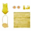 Picture of MGA Rainbow High: Swim & Style Fashion - Sunny Madison (Yellow) Doll (507284-EUC)