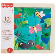 Picture of Fisher-Price: Wooden Jigsaw Puzzle - Bug (HXV19)