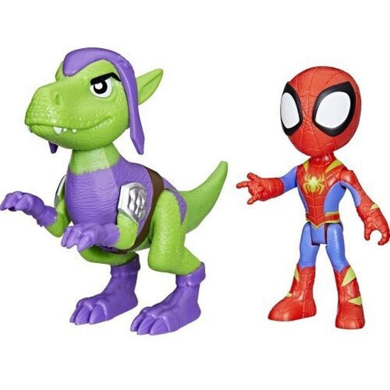 Picture of Hasbro Disney Marvel: Spidey And His Amazing Friends Dino-Webs - Spidey & Goblin Raptor (G0120)