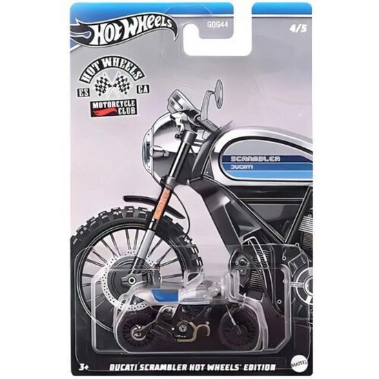 Picture of Mattel Hot Wheels: Motorcycle Club - Ducati Scrambler Hot Wheels Edition (HRR93)