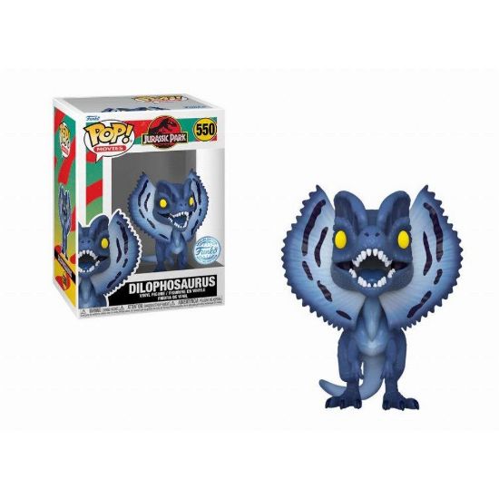 Picture of Funko Pop! Movies: Jurassic Park Moonlight S1 - Dilophosaurus (Special Edition) #550 Vinyl Figure