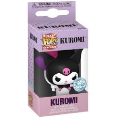 Picture of Funko Pocket Pop! Sanrio: Kuromi - Kuromi Balloon Vinyl Figure Keychain