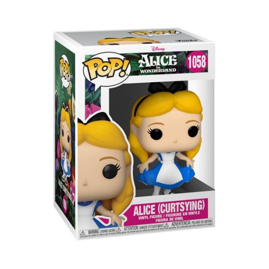 Picture of Funko Pop! Disney: Alice in Wonderland - Alice (Curtsying) #1058 Vinyl Figure