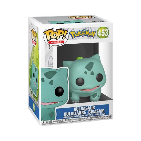 Picture of Funko Pop! Games: Pokemon - Bulbasaur Bulbizarre - Bisasam #453 Vinyl Figure