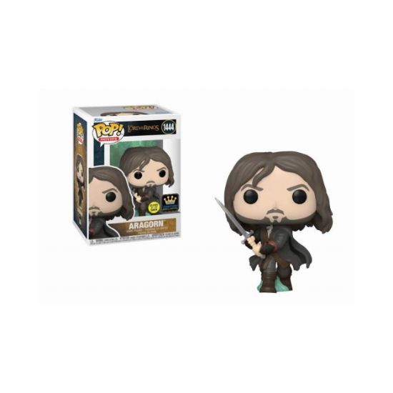 Picture of Funko Pop! Movies: Lord of the Rings - Aragorn (Army of the Dead) (Glows in the Dark) (Funko Exclusive) #1444 Vinyl Figure