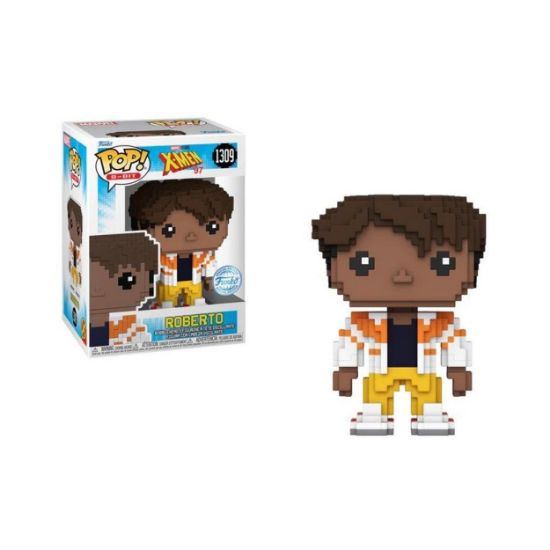 Picture of Funko Pop! 8-Bit: X-Men '97 - Roberto (Special Edition) #1309 Bobble-Head Vinyl Figure