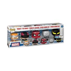 Picture of Funko Pop! 5-Pack Marvel: Spider-Man - Prodigy / The Hornet / Prince of Arachne / Spider-Armor MK I / Spider-Armor MK II (Amazon Exclusive) Vinyl Figures