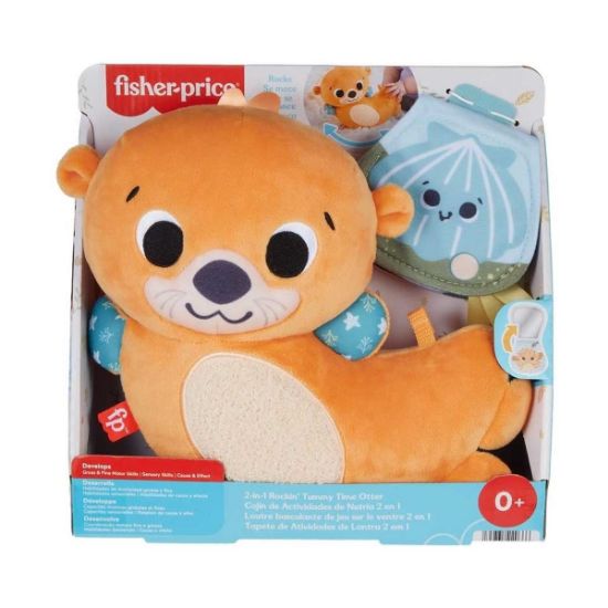 Picture of Fisher Price: 2-in-1 Rocking' Tummy Time Otter (HXG96)