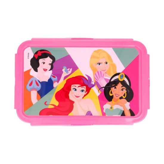 Picture of Stor: Disney Princess: Bright & Bold - Rectangular Food Container With Removable Compartments (1190ml) (51245)