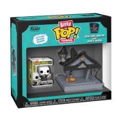 Picture of Funko Bitty Pop! Town: The Nightmare Before Christmas - Jack Skellington and Jack' s House Vinyl Figures