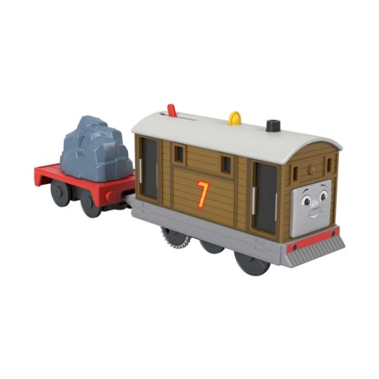 Picture of Fisher-Price®: Thomas & Friends™ Motorized - Toby with Wagon (HTN30)
