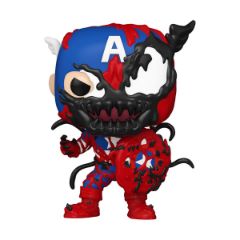 Picture of Funko Pop! Marvel: Carnageized - Carnage Captain America #1436 Bobble-Head Vinyl Figure