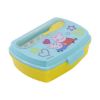 Picture of Stor: Peppa Pig Core 2022 - Funny Sandwich Box With Cutlery (13909)