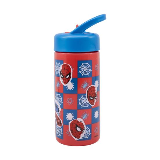 Picture of Stor: Marvel: Spider-Man Arachnid Grid -  Playground Sipper Bottle (410ml) (74731)