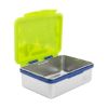 Picture of Stor: Minecraft - Isometric Stainless Steel Clamp Rectangular Sandwich Box (1100ml) (40496)