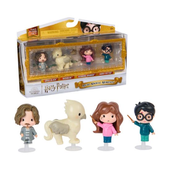 Picture of Spin Master Harry Potter: Micro Magical Moments - Sirius Black/Buckbeak/Hermine Granger/Harry Potter Figure Set (6069429)