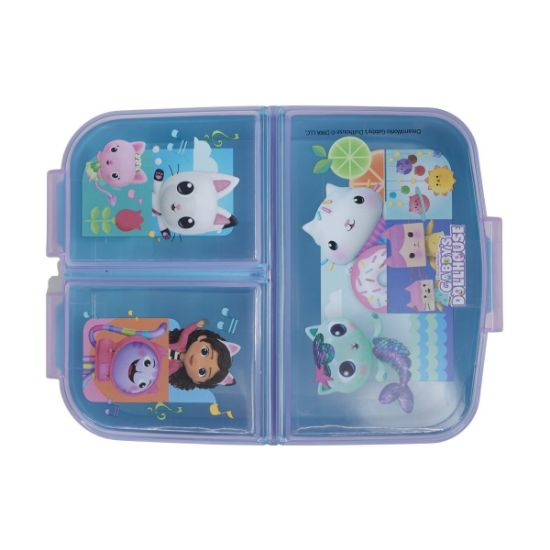 Picture of Stor: Gabby Dollhouse - Multi Compartment Sandwich Box (21220)