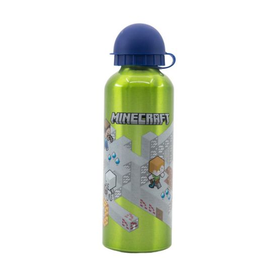 Picture of Stor: Minecraft - Isometric High Aluminium Bottle (530ml) (40460)