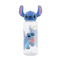 Picture of Stor: Stitch Flowers - 3D Figurine Bottle (560ml) (74860)