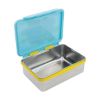 Picture of Stor: Peppa Pig Core 2022 - Stainless Steel Clamp Rectangular Sandwich Box (1100ml) (13956)