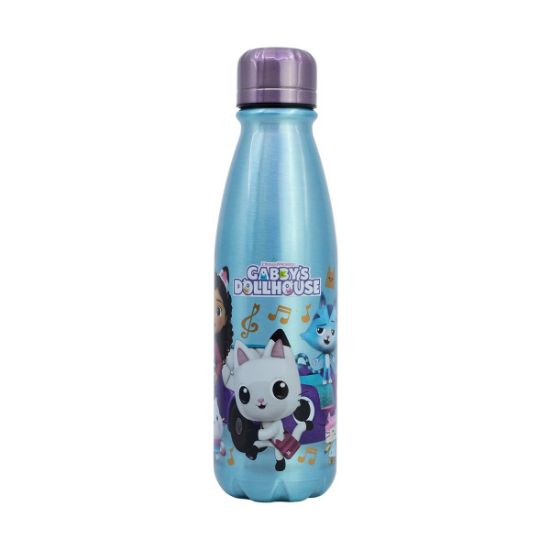 Picture of Stor: Gabby Dollhouse - Daily Aluminium Bottle (600ml) (21240)