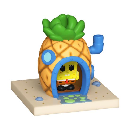 Picture of Funko Bitty Pop! Town: SpongeBob Squarepants - Spongebob and Pineapple House Vinyl Figures
