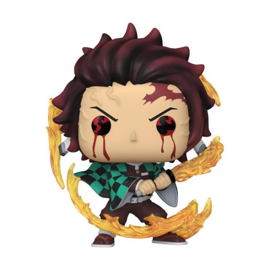 Picture of Funko Pop! Animation: Demon Slayer - Tanjiro Kamado (Sun Breathing) #1748 Vinyl Figure