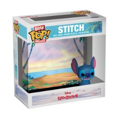 Picture of Funko Bitty Pop! Deluxe: Disney Lilo & Stitch - Stitch (Beach) Vinyl Figure