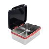 Picture of Stor: Marvel: Spiderman Black Board -  Stainless Steel Clamp Rectangular Sandwich Box (1100ml) (74756)