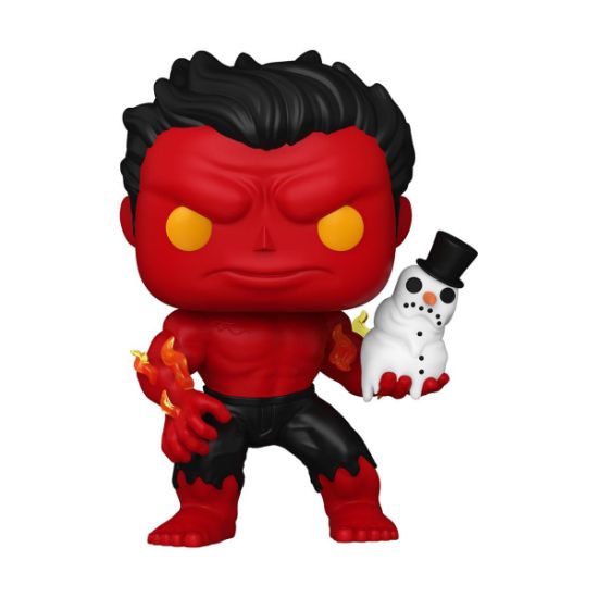 Picture of Funko Pop! Marvel: Holiday – Red Hulk #1439 Bobble-Head Vinyl Figure